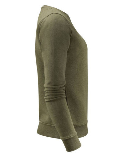 James Harvest HAR2122040 Alder Heights Ladies Sweat - Moss Green