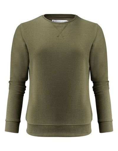 James Harvest HAR2122040 Alder Heights Ladies Sweat - Moss Green