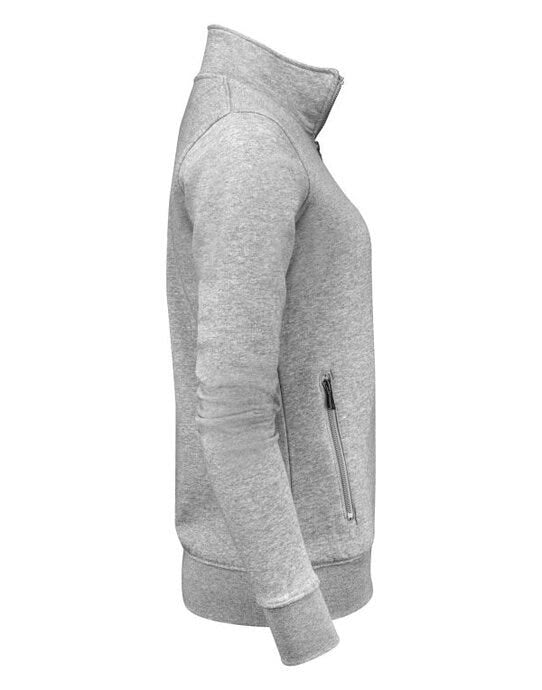 James Harvest HAR2122042 Melville H Ladies Sweat - Grey Melange