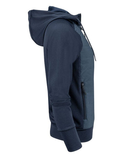 James Harvest HAR2122044 Keyport Ladies Hood Sweat - Navy