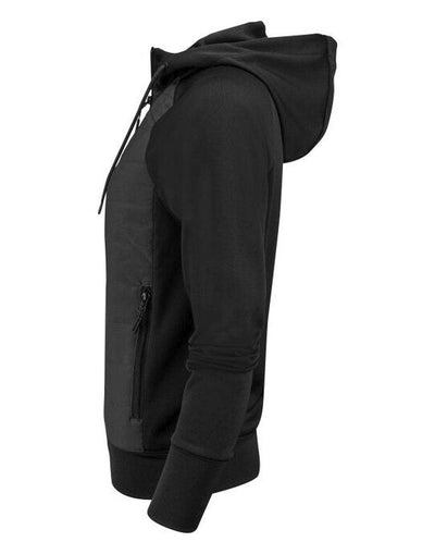 James Harvest HAR2122044 Keyport Ladies Hood Sweat - Black