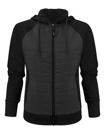 James Harvest HAR2122044 Keyport Ladies Hood Sweat - Black