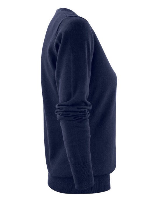 James Harvest HAR2122505 Ashland V-Neck Ladies Knit - Navy