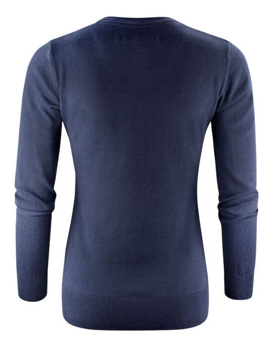 James Harvest HAR2122509 Ashland U-Neck Ladies Knit - Navy