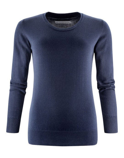 James Harvest HAR2122509 Ashland U-Neck Ladies Knit - Navy