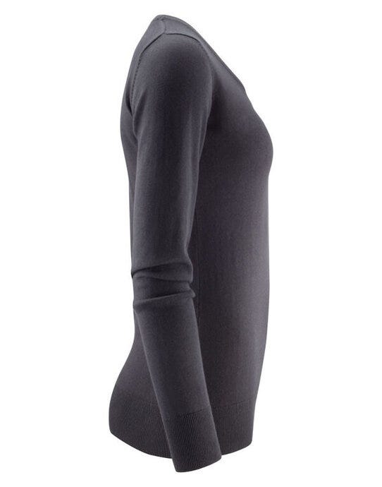James Harvest HAR2122509 Ashland U-Neck Ladies Knit - Black