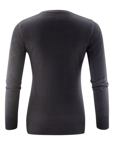 James Harvest HAR2122509 Ashland U-Neck Ladies Knit - Black