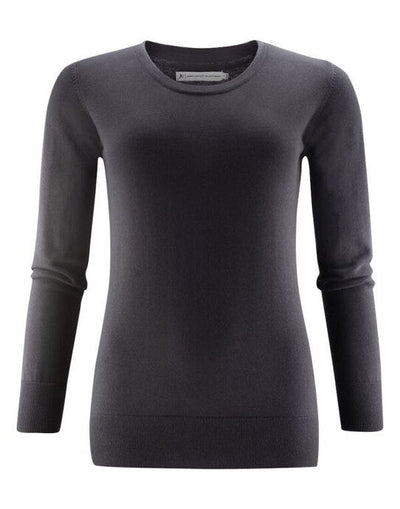 James Harvest HAR2122509 Ashland U-Neck Ladies Knit - Black