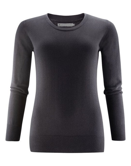 James Harvest HAR2122509 Ashland U-Neck Ladies Knit - Black