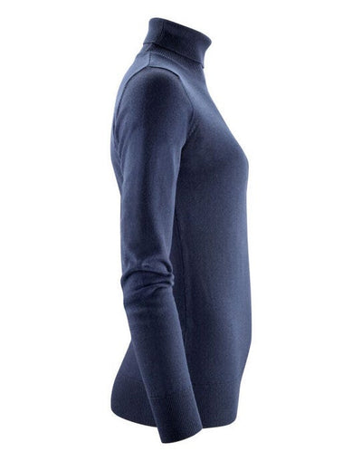 James Harvest HAR2122510 Ashland Ladies Turtle Neck - Navy
