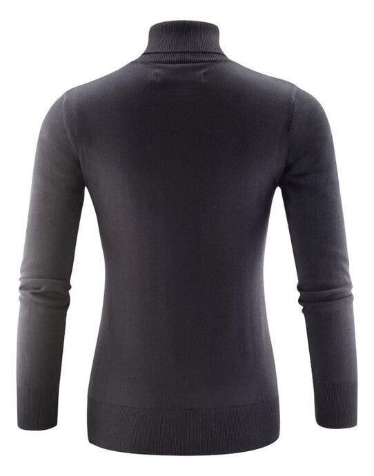 James Harvest HAR2122510 Ashland Ladies Turtle Neck - Black