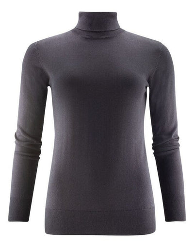 James Harvest HAR2122510 Ashland Ladies Turtle Neck - Black