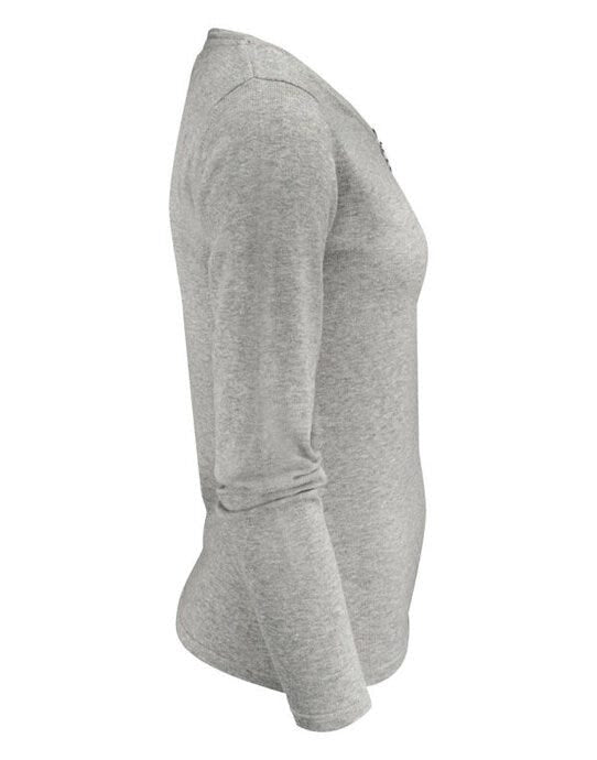 James Harvest HAR2122511 Ladies Knitted Cardigan - Grey Melange