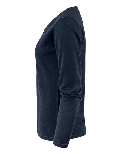 James Harvest HAR2122511 Ladies Knitted Cardigan - Navy