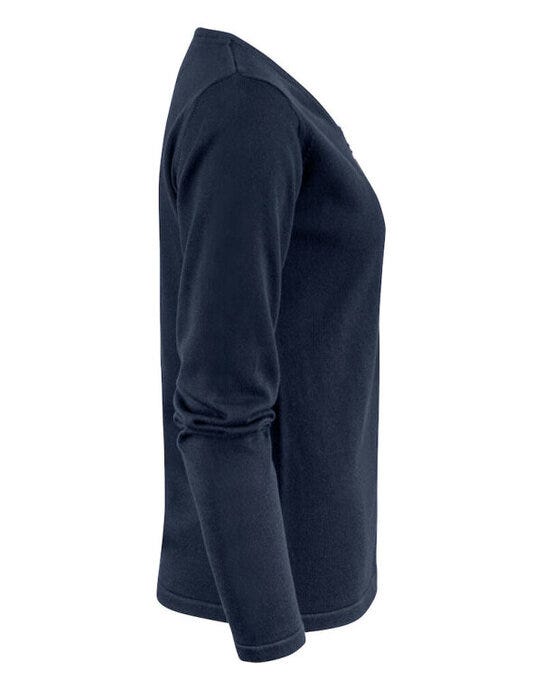 James Harvest HAR2122511 Ladies Knitted Cardigan - Navy