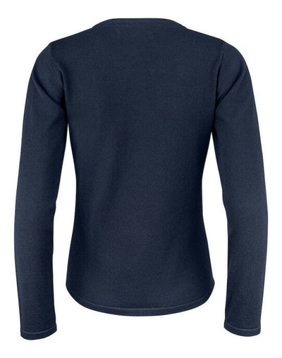 James Harvest HAR2122511 Ladies Knitted Cardigan - Navy