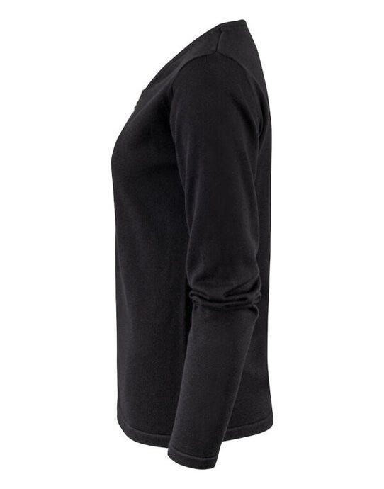 James Harvest HAR2122511 Ladies Knitted Cardigan - Black