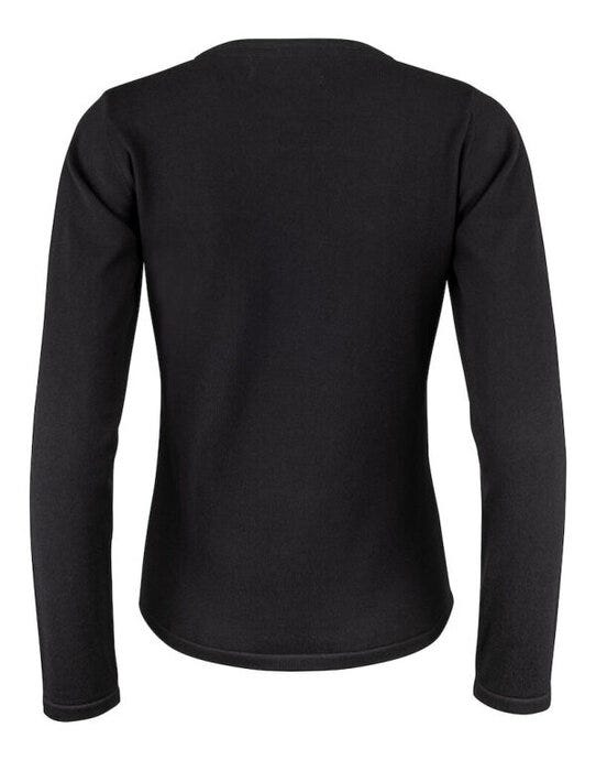 James Harvest HAR2122511 Ladies Knitted Cardigan - Black