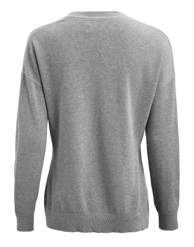 James Harvest HAR2122512 Ladies Ashland Casual Knit - Grey Melange