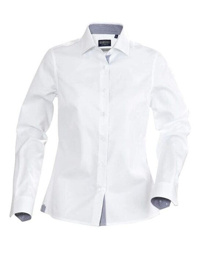 James Harvest HAR2123020 Ladies Baltimore Shirt - White