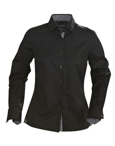 James Harvest HAR2123020 Ladies Baltimore Shirt - Black