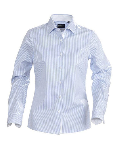 James Harvest HAR2123021 Ladies Reno Shirt - Light Blue
