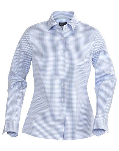 James Harvest HAR2123022 Ladies Tribeca Shirt - Light Blue