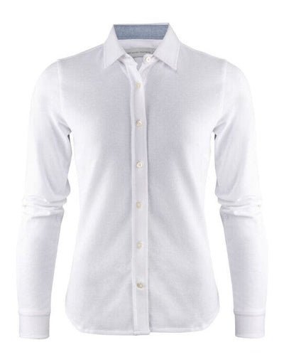 James Harvest HAR2123028 Burlingham Ladies Shirt - White
