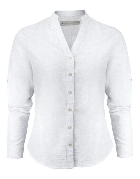 James Harvest HAR2123032 Townsend Ladies Shirt - White