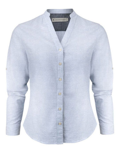 James Harvest HAR2123032 Townsend Ladies Shirt - Light Blue
