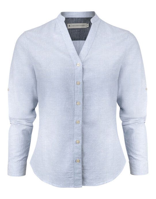 James Harvest HAR2123032 Townsend Ladies Shirt - Light Blue