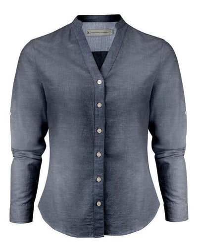 James Harvest HAR2123032 Townsend Ladies Shirt - Navy