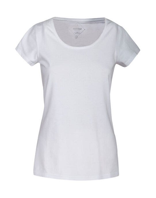 James Harvest HAR2124005 Twoville Ladies T-Shirt - White