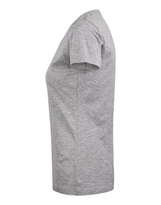 James Harvest HAR2124005 Twoville Ladies T-Shirt - Grey Melange