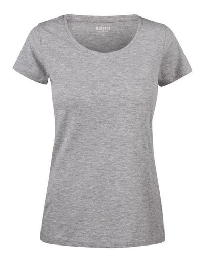James Harvest HAR2124005 Twoville Ladies T-Shirt - Grey Melange