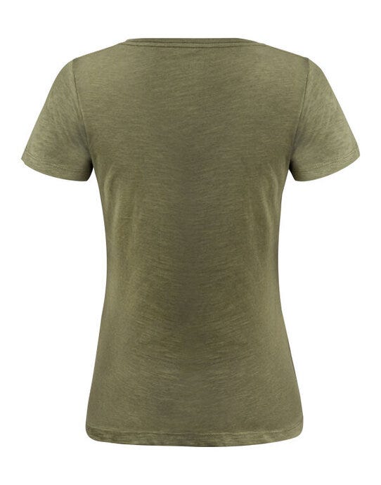 James Harvest HAR2124005 Twoville Ladies T-Shirt - Moss Green