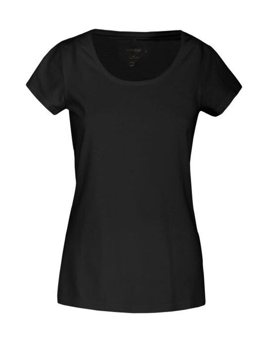 James Harvest HAR2124005 Twoville Ladies T-Shirt - Black