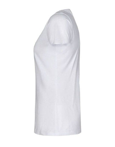 James Harvest HAR2124006 Whailford V-Neck Ladies T - White