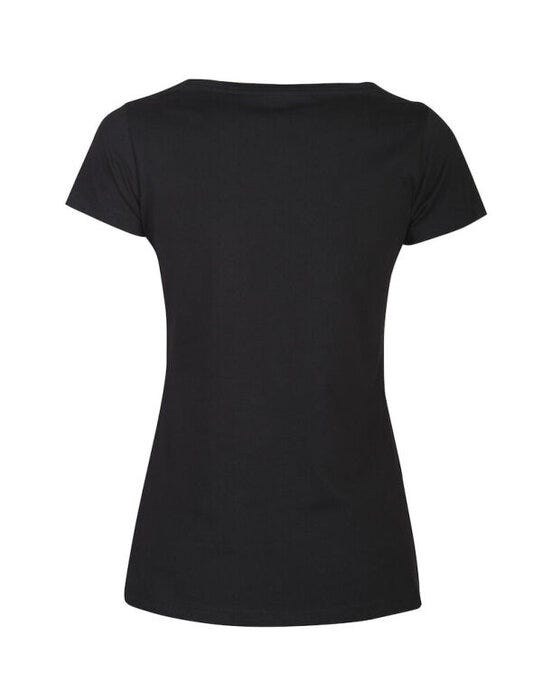 James Harvest HAR2124006 Whailford V-Neck Ladies T - Black