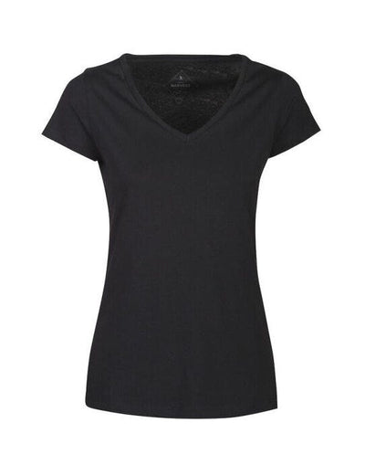 James Harvest HAR2124006 Whailford V-Neck Ladies T - Black