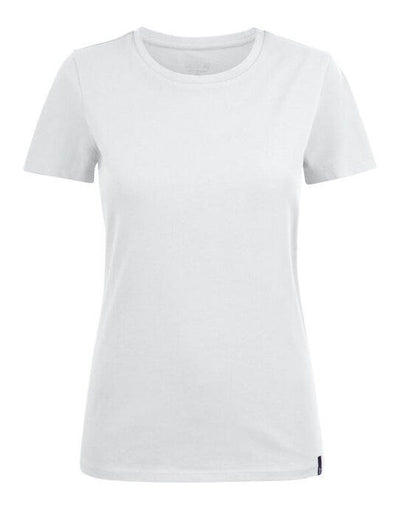 James Harvest HAR2124008 American U Ladies T-Shirt - White