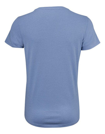 James Harvest HAR2124008 American U Ladies T-Shirt - Summer Blue