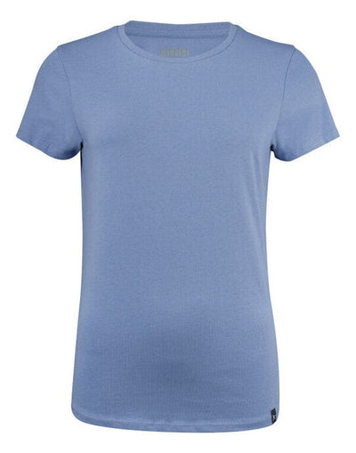 James Harvest HAR2124008 American U Ladies T-Shirt - Summer Blue