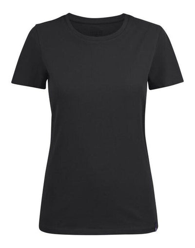 James Harvest HAR2124008 American U Ladies T-Shirt - Black
