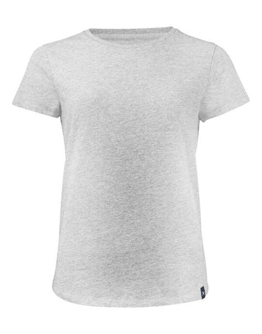 James Harvest HAR2124008 American U Ladies T-Shirt - Grey Melange