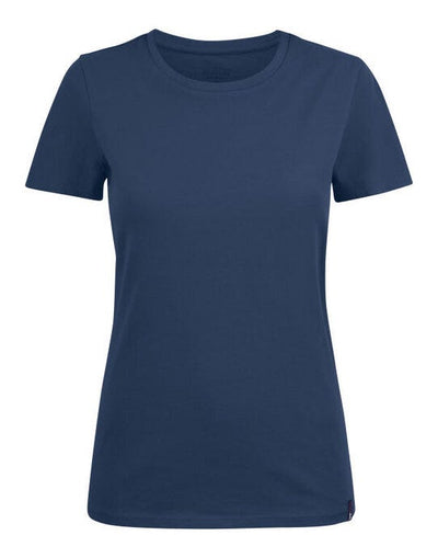 James Harvest HAR2124008 American U Ladies T-Shirt - Navy