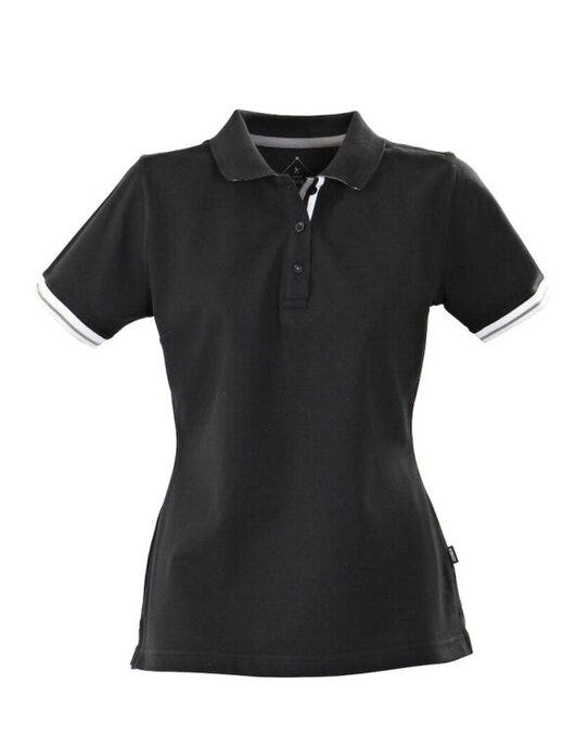 James Harvest HAR2125025 Ladies Antreville Polo - Black