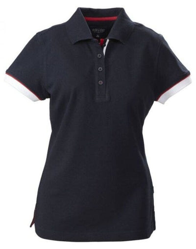 James Harvest HAR2125025 Ladies Antreville Polo - Navy
