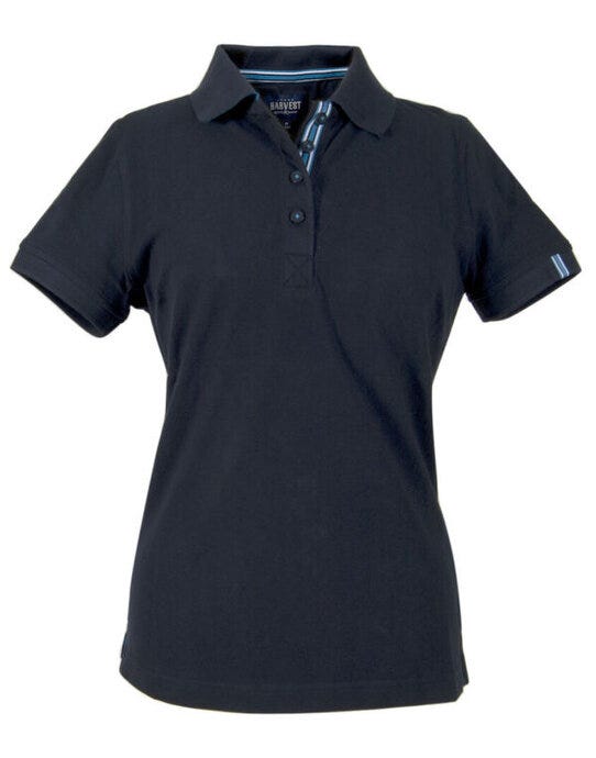 James Harvest HAR2125026 Ladies Avon Polo Shirt - Navy