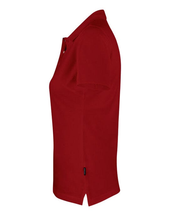 James Harvest HAR2125033 Neptune Ladies Polo - Dark Red